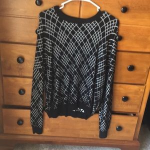 TopShop Black & White Sweater